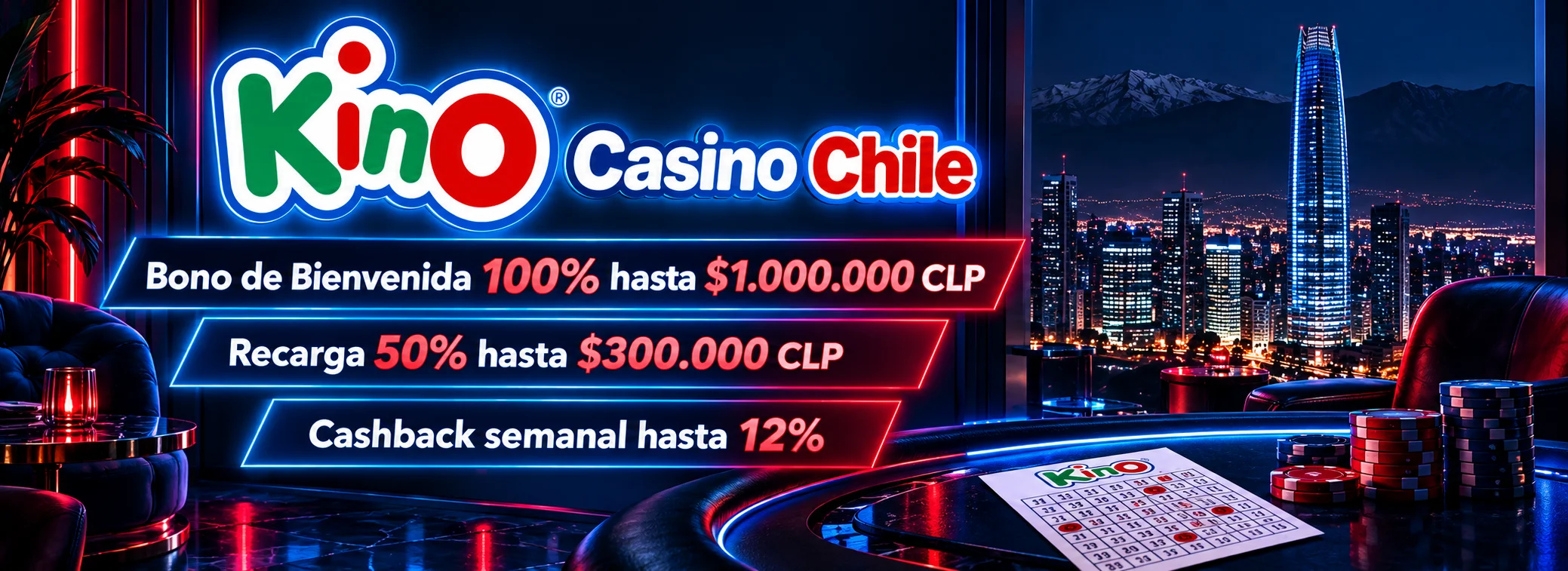 Promociones — Kino Casino Chile